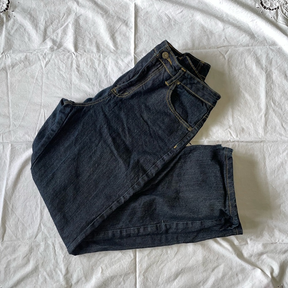 Raw Denim Jeans